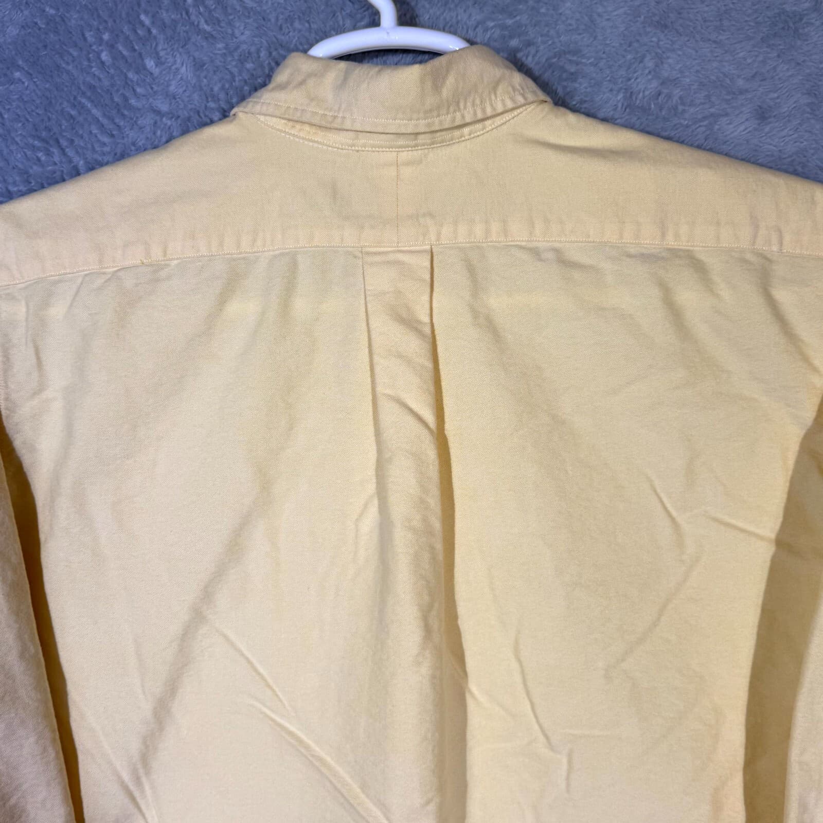 Ralph Lauren Dress Shirt Men’s 16.5 32/33 Yellow Classic Fit 100% Cotton - Thumbnail 12