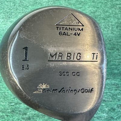 Palm Springs Mr Big Ti Driver 8.5 Loft 300cc Graphite Shaft RH Vintage - Image 1