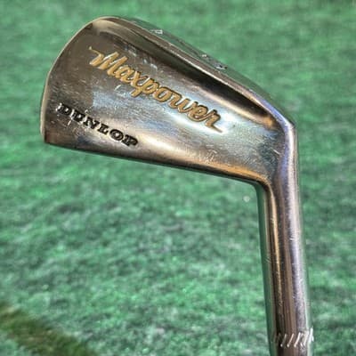 Vintage Dunlop Maxpower 2 Iron Steel Shaft RH Golf Club Classic Long Iron - Image 1
