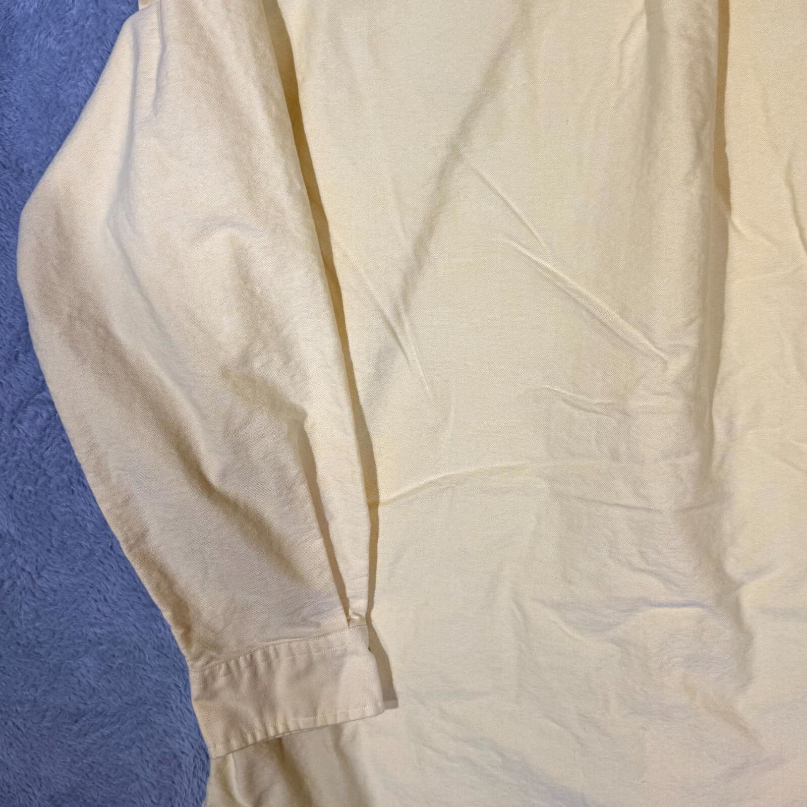 Ralph Lauren Dress Shirt Men’s 16.5 32/33 Yellow Classic Fit 100% Cotton - Thumbnail 11