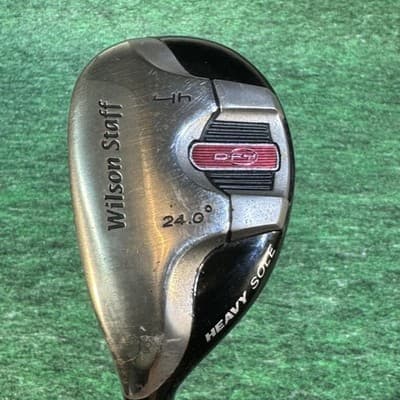 Wilson Staff 4H Hybrid 24 Degree Heavy Sole Graphite Shaft RH Mens - Image 1