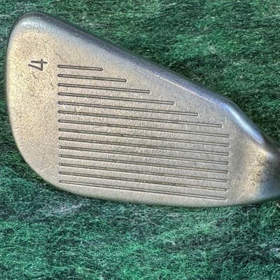 Vintage Ping Eye 2 4 Iron Red Dot Karsten Phoenix AZ USA Steel Shaft RH - Thumbnail 2