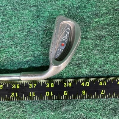 Vintage Ping Eye 2 4 Iron Red Dot Karsten Phoenix AZ USA Steel Shaft RH - Thumbnail 5