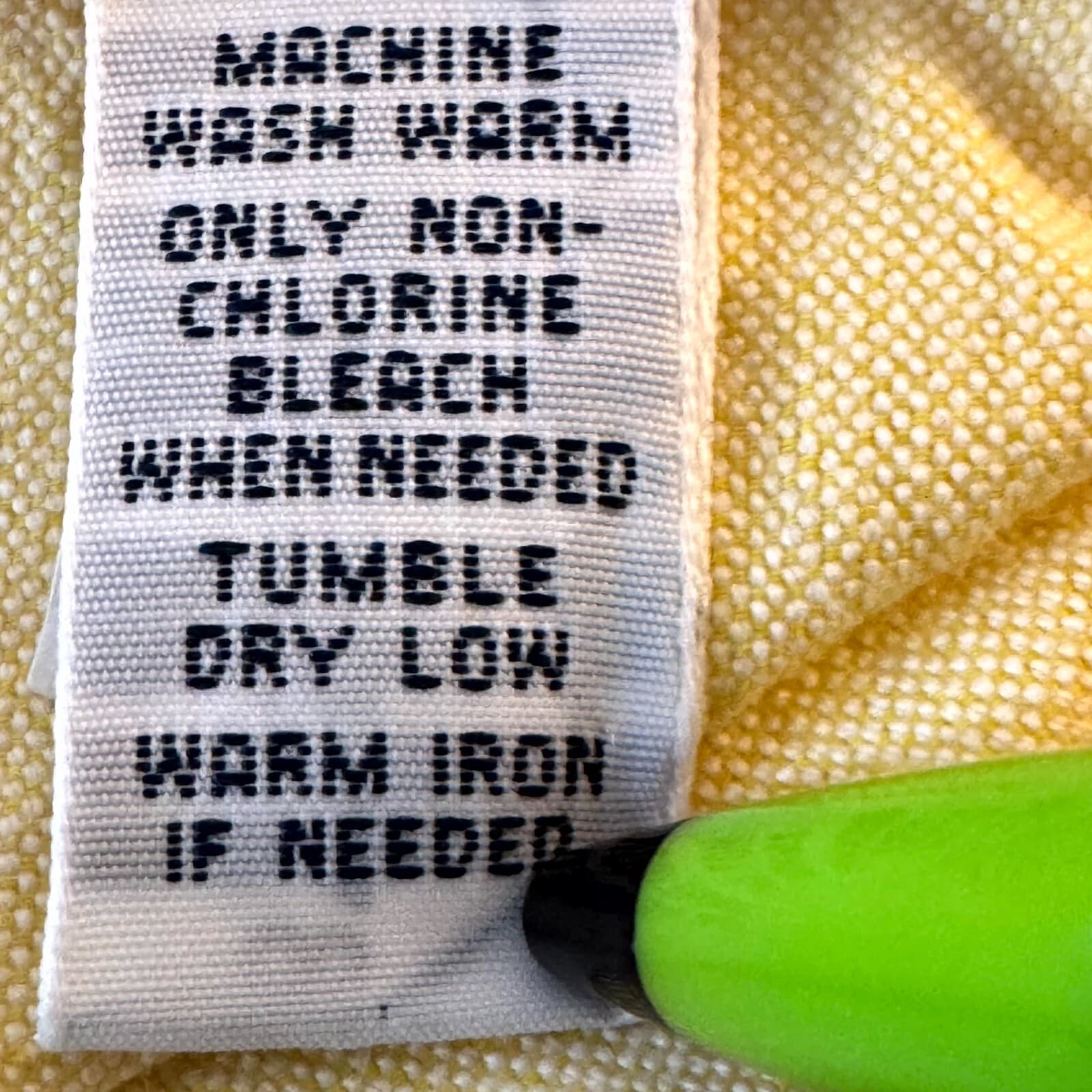 Ralph Lauren Dress Shirt Men’s 16.5 32/33 Yellow Classic Fit 100% Cotton - Thumbnail 16