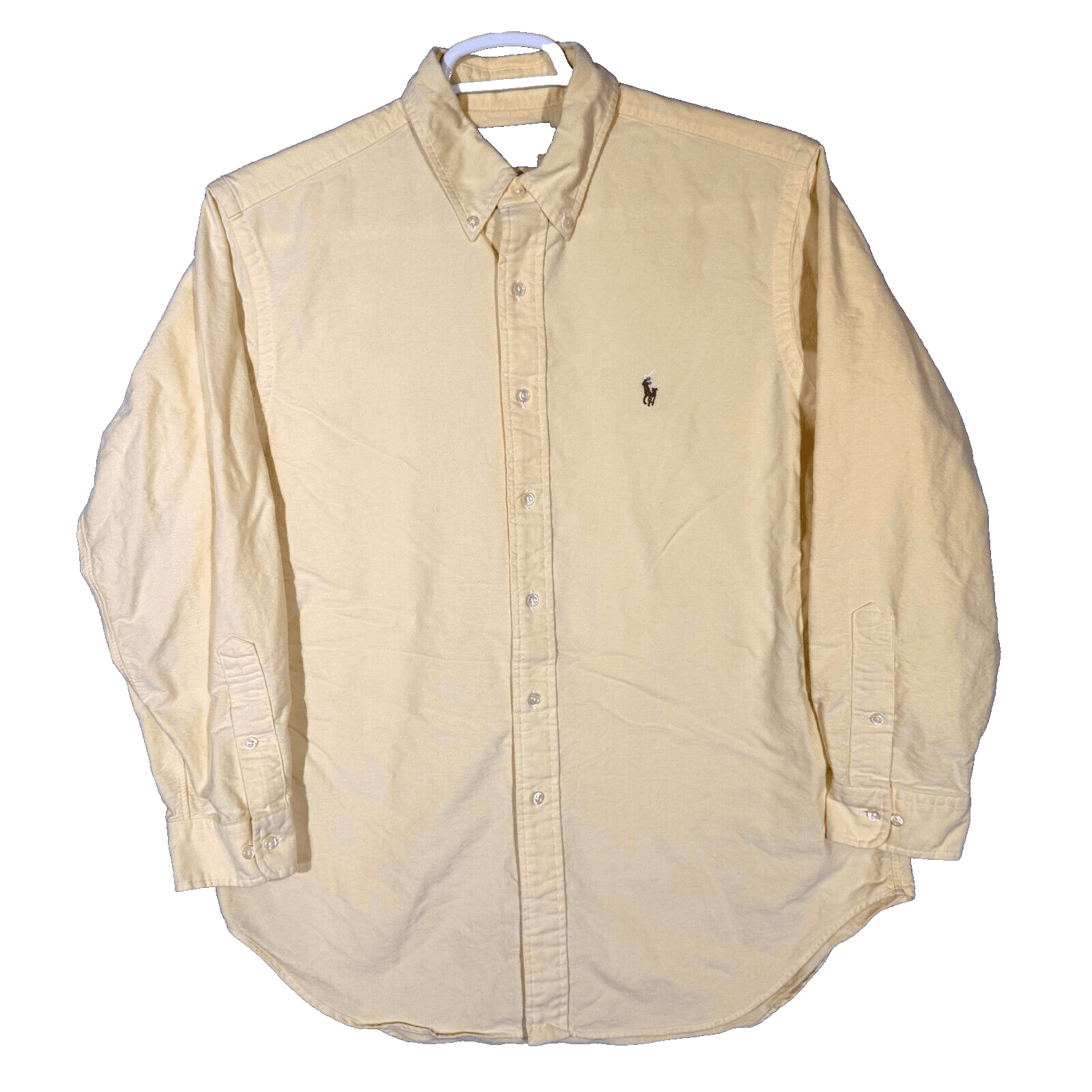 Ralph Lauren Dress Shirt Men’s 16.5 32/33 Yellow Classic Fit 100% Cotton - Image 1