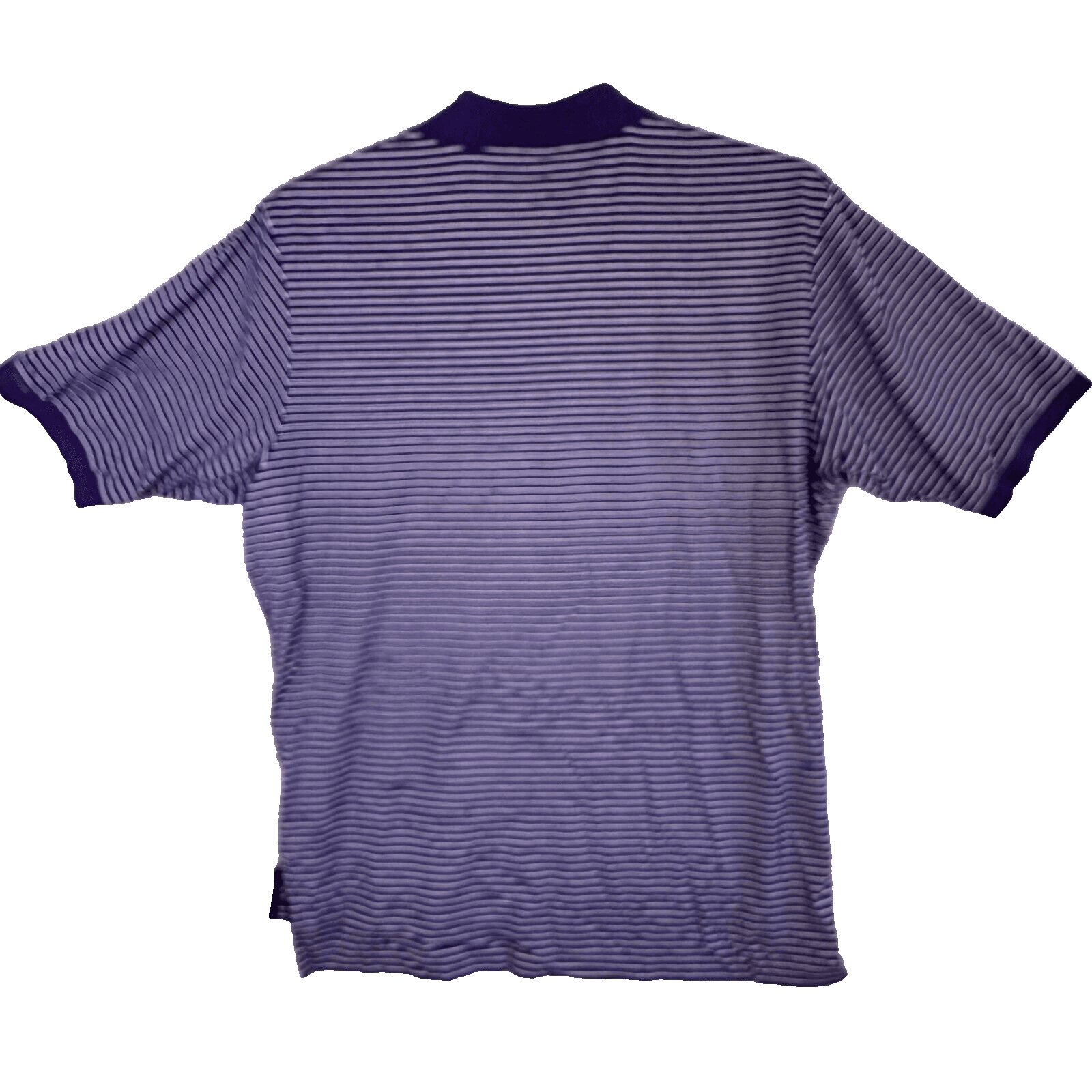 Polo Golf Ralph Lauren Polo Shirt Men XL Purple Stripe Short Sleeve Cotton - Thumbnail 2