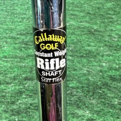 Callaway Steelhead X14 8 Iron RH Stiff Rifle Shaft Big Bertha Grip - Thumbnail 6