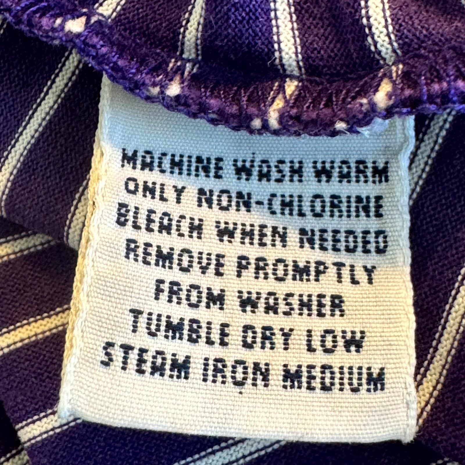 Polo Golf Ralph Lauren Polo Shirt Men XL Purple Stripe Short Sleeve Cotton - Thumbnail 14