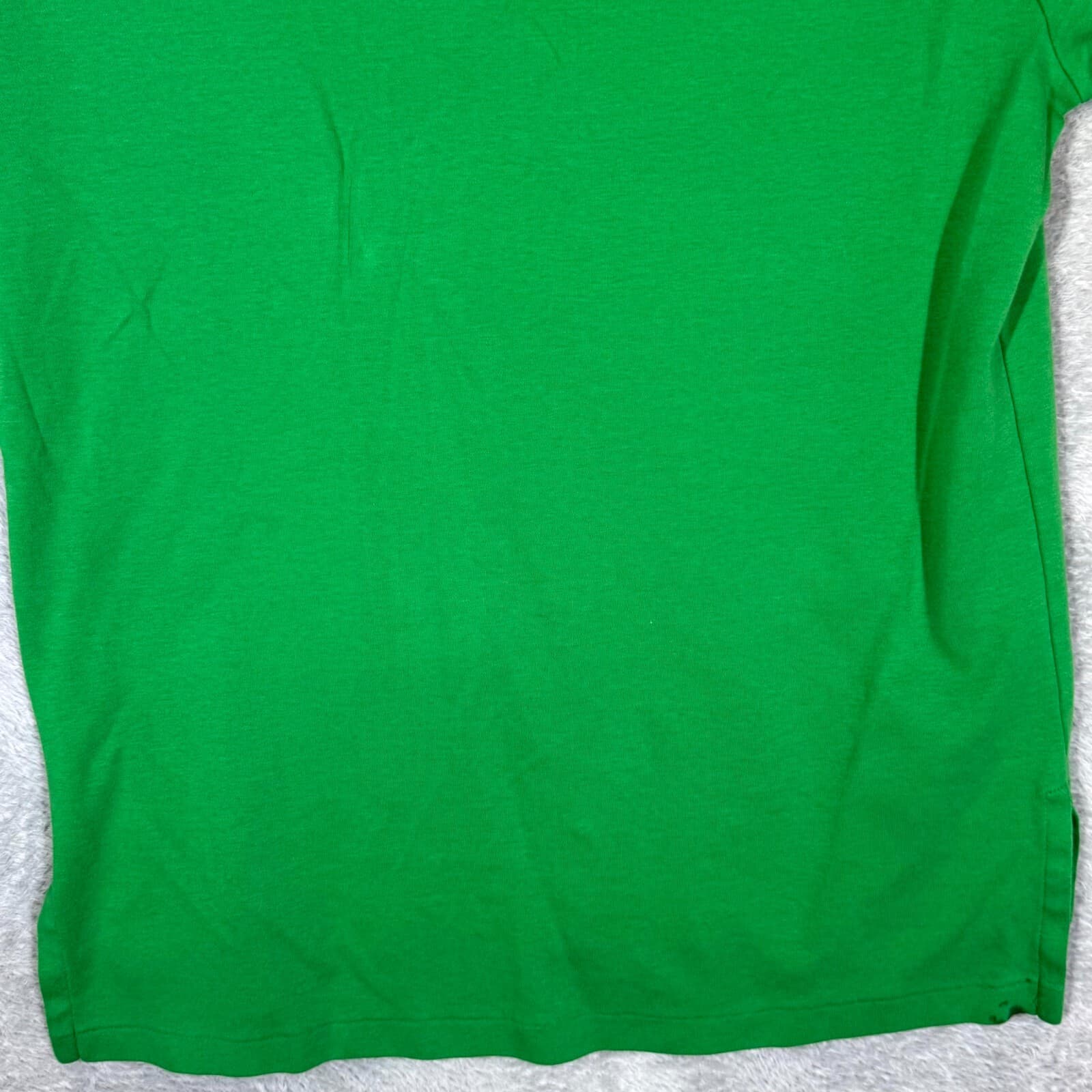Polo Ralph Lauren Polo Shirt Men Large Green Custom Fit Short Sleeve Cotton - Thumbnail 14
