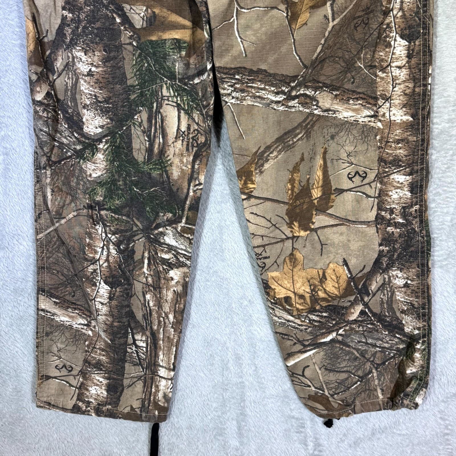 ScentBlocker Pants Boys Large Camo Brown Cotton Mid-Rise Hunting Drawstring - Thumbnail 8