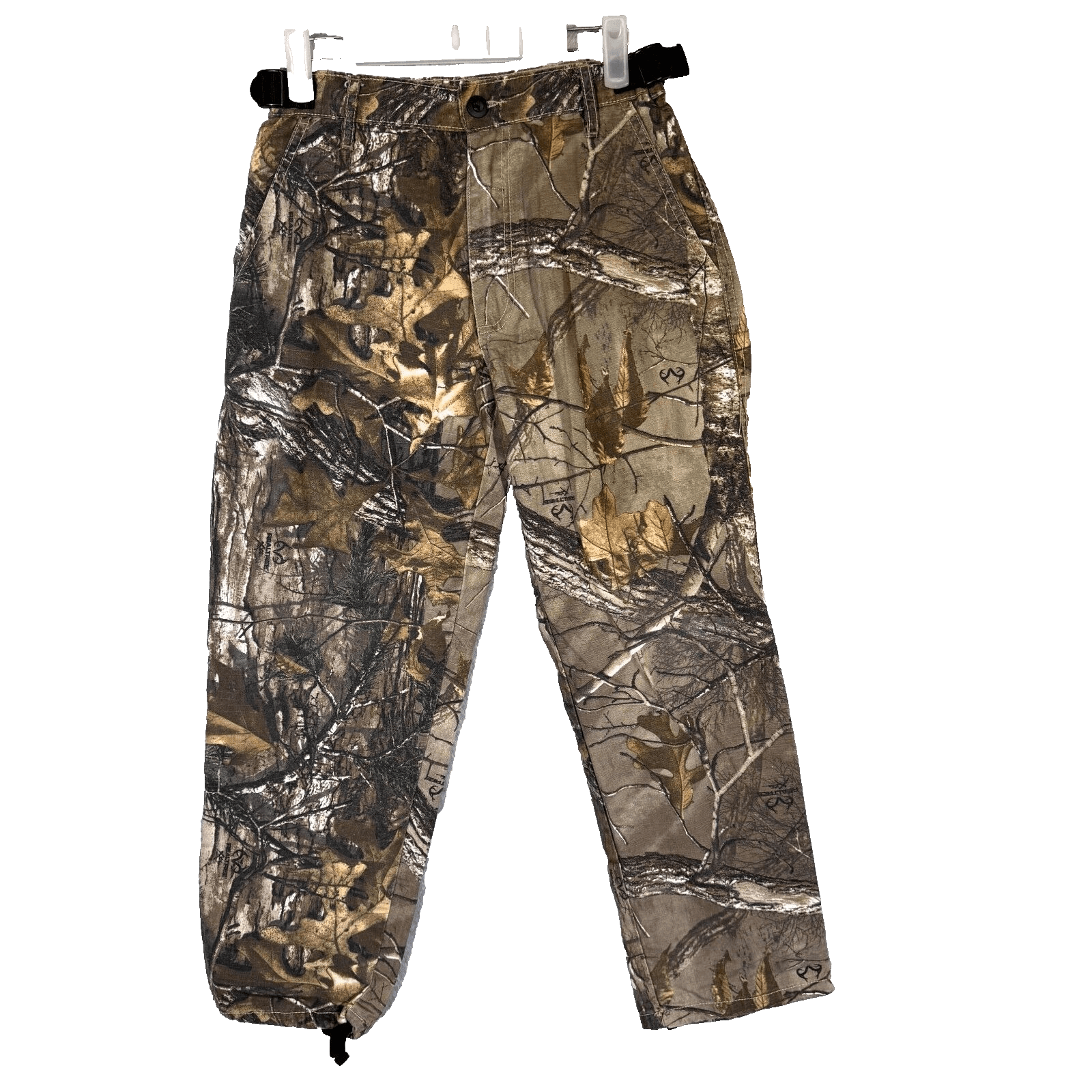 ScentBlocker Pants Boys Large Camo Brown Cotton Mid-Rise Hunting Drawstring - Image 1