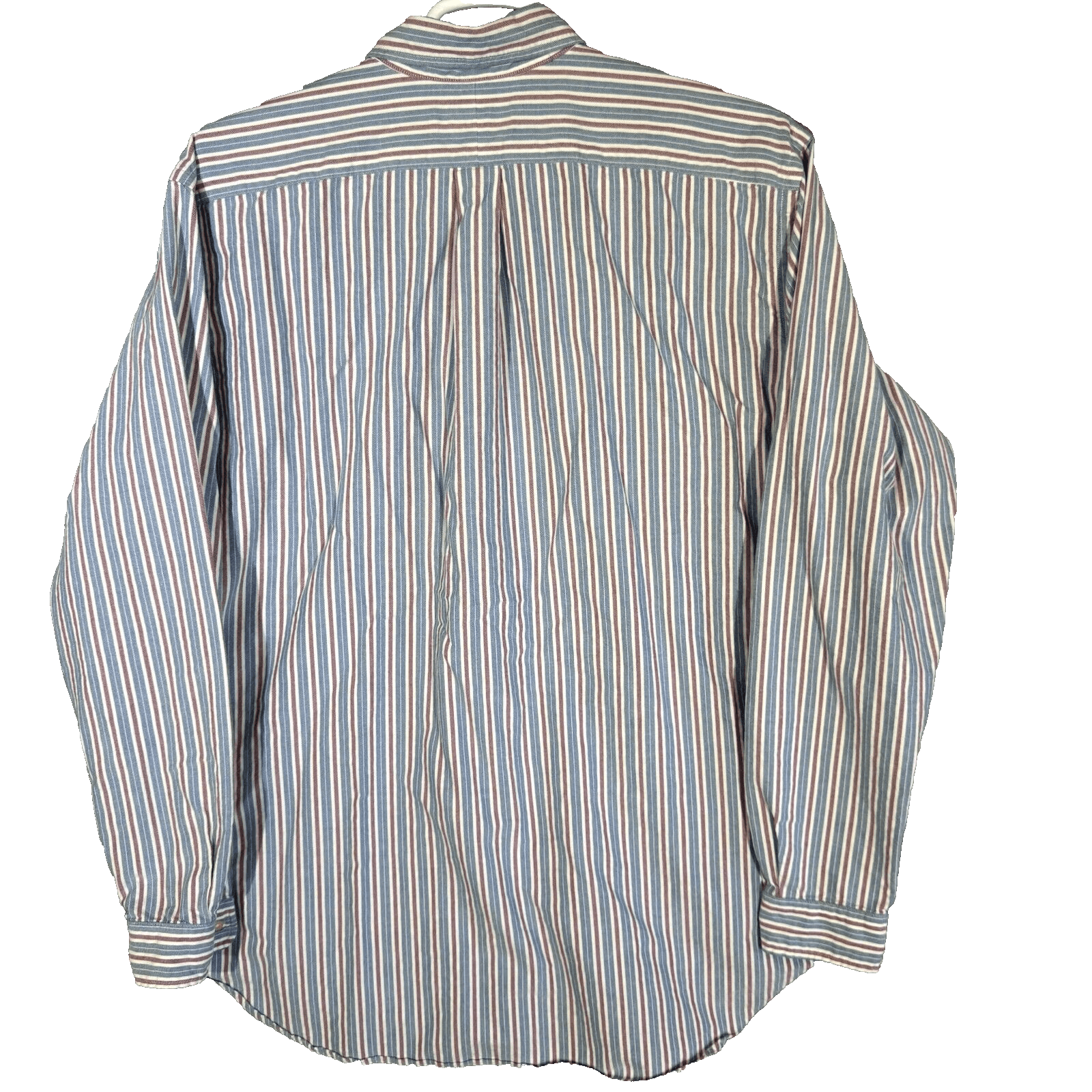 Ralph Lauren Blake Button Down Shirt Men XLT Blue Stripe Cotton Classic Fit - Thumbnail 2