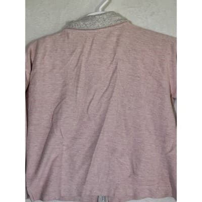 Vineyard Vines Pink Herringbone Full Zip Fleece Lined Jacket Women's Size Small - Thumbnail 11