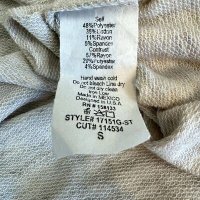 Pink Clover Women’s Olive Green Camo Short Sleeve Pullover Blouse Size S W73 - Thumbnail 4