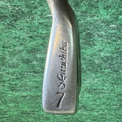 Vintage Mitsushiba Shadow Iron Set 3-9 PW Steel Shafts RH Golf Clubs - Thumbnail 18