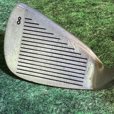 Vintage Mitsushiba Shadow Iron Set 3-9 PW Steel Shafts RH Golf Clubs - Thumbnail 19