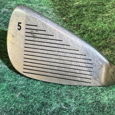 Vintage Mitsushiba Shadow Iron Set 3-9 PW Steel Shafts RH Golf Clubs - Thumbnail 13