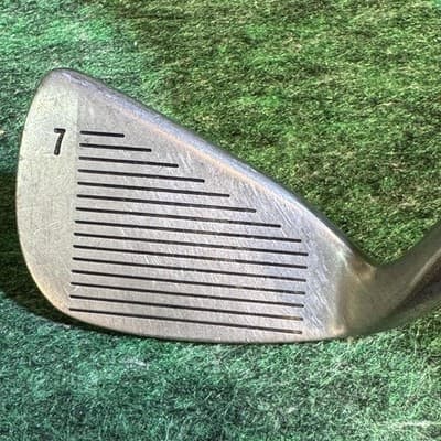 Vintage Mitsushiba Shadow Iron Set 3-9 PW Steel Shafts RH Golf Clubs - Thumbnail 17