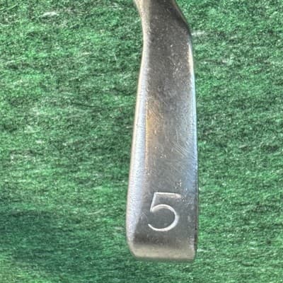 Vintage Ping Karsten II 5 Iron Blue Dot Toe Heel Balance Steel Shaft RH USA - Thumbnail 3