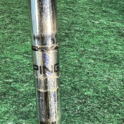 Vintage Ping Karsten II 5 Iron Blue Dot Toe Heel Balance Steel Shaft RH USA - Thumbnail 4
