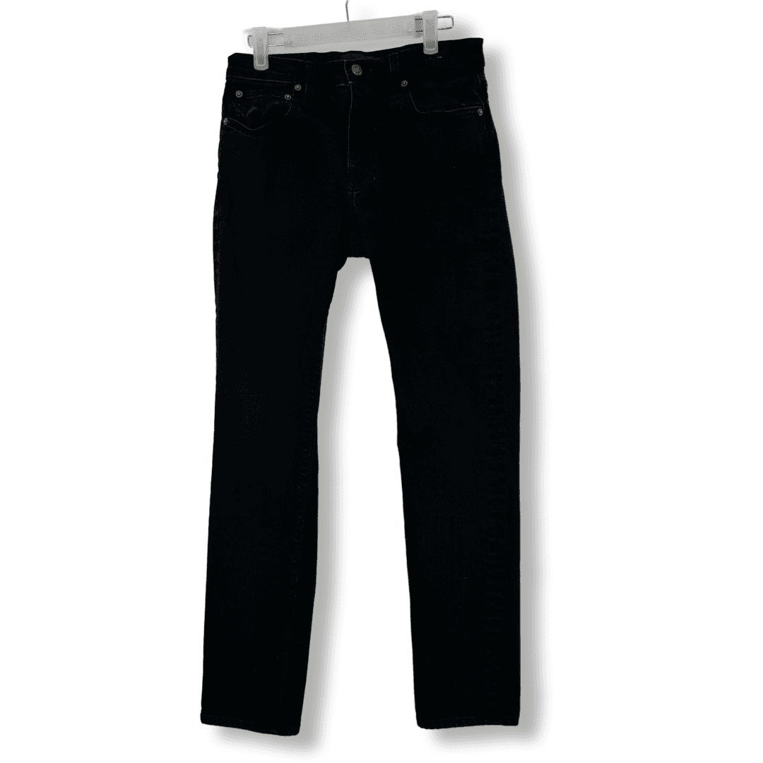 J.Crew Jeans Women's 29x30 Black Mid-Rise Skinny Stretch Cotton Blend 5-Pocket - Image 1