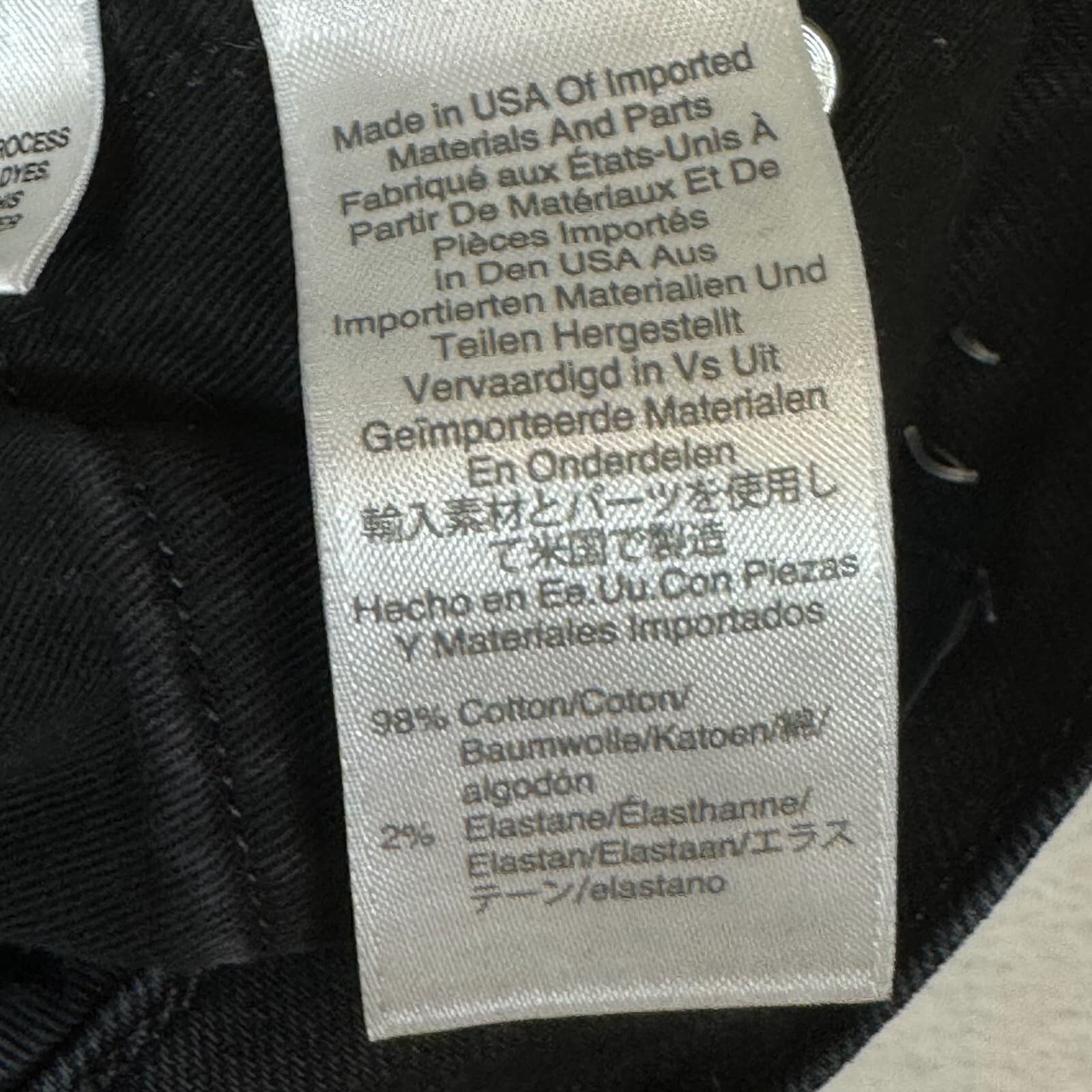 J.Crew Jeans Women's 29x30 Black Mid-Rise Skinny Stretch Cotton Blend 5-Pocket - Thumbnail 4