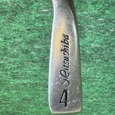 Vintage Mitsushiba Shadow Iron Set 3-9 PW Steel Shafts RH Golf Clubs - Thumbnail 10