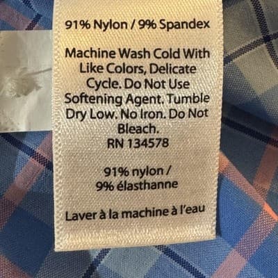 Vineyard Vines Shirt Mens 2XL Blue Plaid Classic Fit Murray Performance Stretch - Thumbnail 14