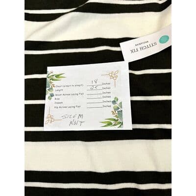 Pink Clover Sweater Women’s M Brown Cream Striped Pullover Soft Knit Top W 48 - Thumbnail 6