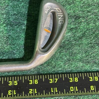 Ping Eye 6 Iron Orange Dot Steel Shaft RH Karsten USA Vintage - Thumbnail 5