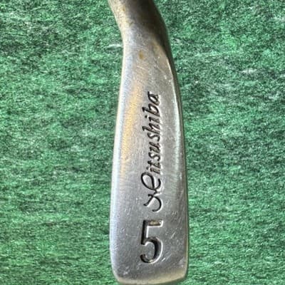 Vintage Mitsushiba Shadow Iron Set 3-9 PW Steel Shafts RH Golf Clubs - Thumbnail 14