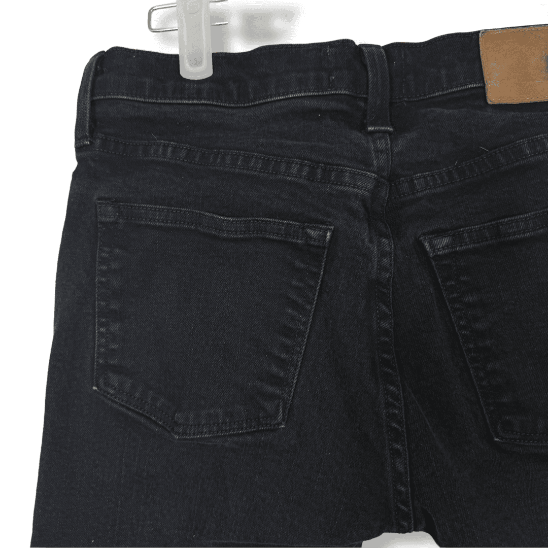 J.Crew Jeans Women's 29x30 Black Mid-Rise Skinny Stretch Cotton Blend 5-Pocket - Thumbnail 8