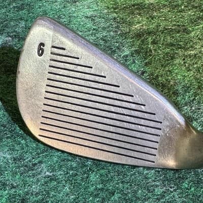 Vintage Mitsushiba Shadow Iron Set 3-9 PW Steel Shafts RH Golf Clubs - Thumbnail 15