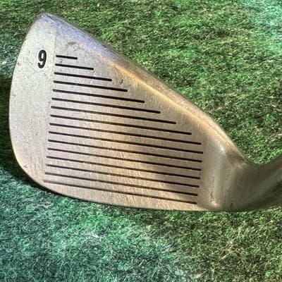 Vintage Mitsushiba Shadow Iron Set 3-9 PW Steel Shafts RH Golf Clubs - Thumbnail 21