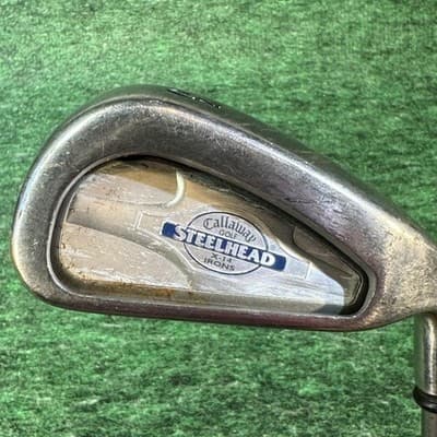 Callaway Big Bertha Steelhead X-14 3 Iron RH Firm Flex Steel Shaft - Image 1
