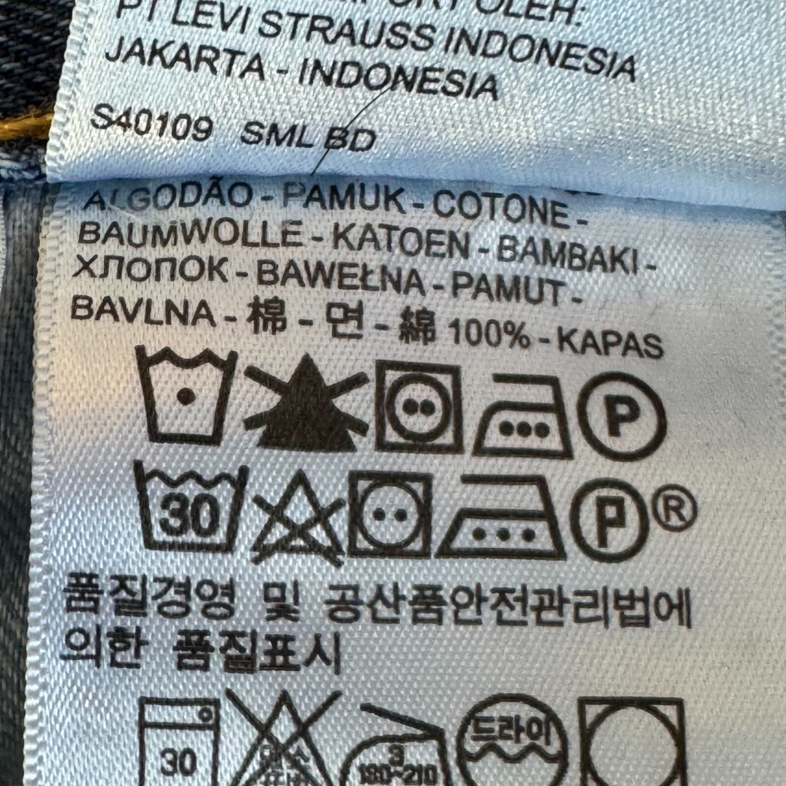 Levi’s 550 Jeans Men 36x32 Blue Denim Mid Rise Relaxed Straight Leg - Thumbnail 12