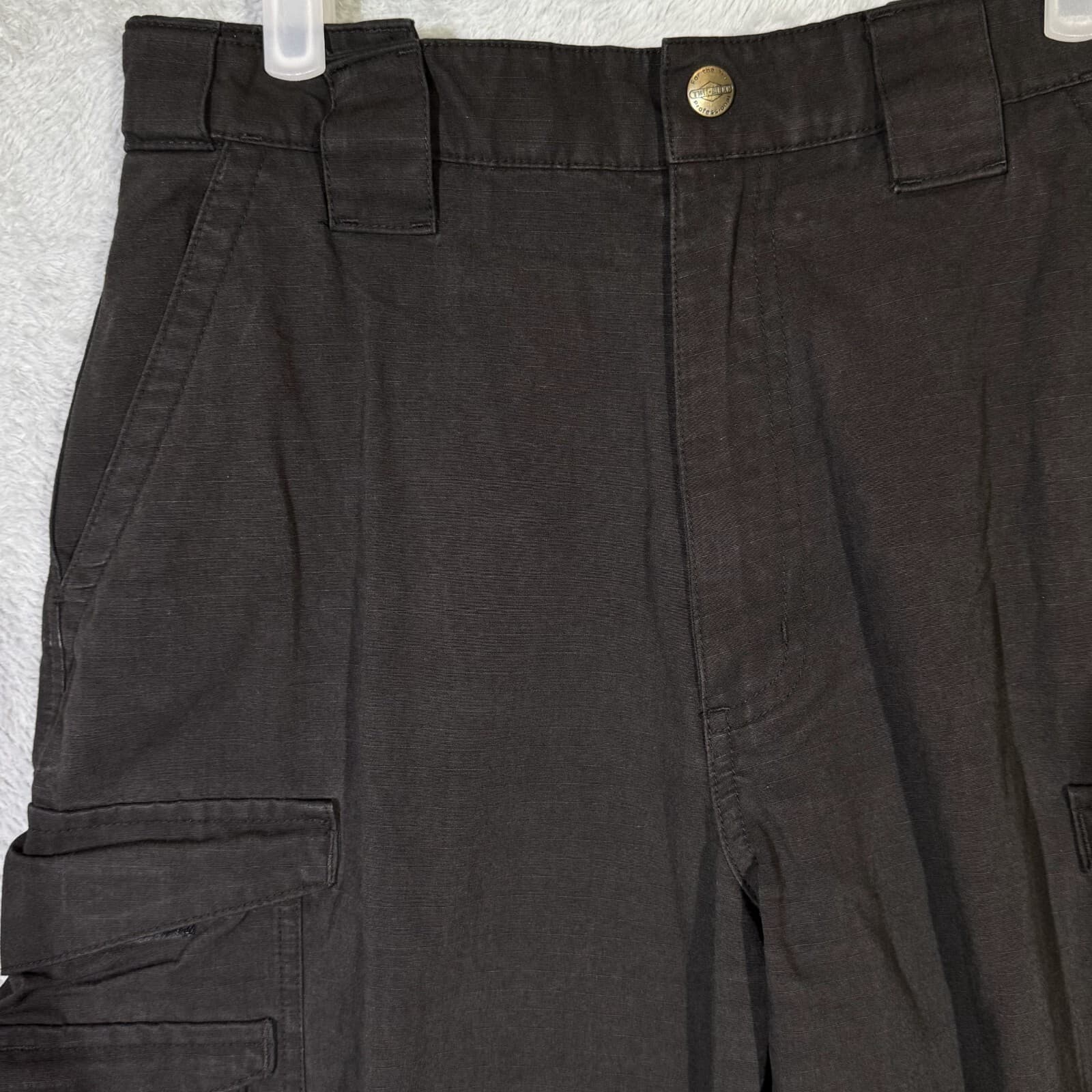 Tru-Spec Pants Men’s 32X32 Black Tactical Cargo Cotton High-Rise Straight Leg - Thumbnail 3