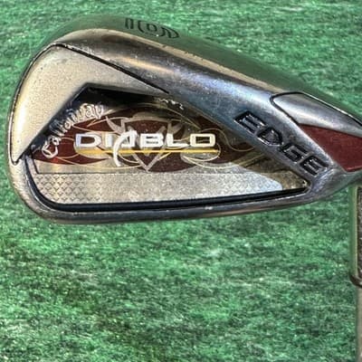Callaway Diablo Edge 6 Iron Womens RH W Flex Graphite Shaft Golf Pride - Image 1
