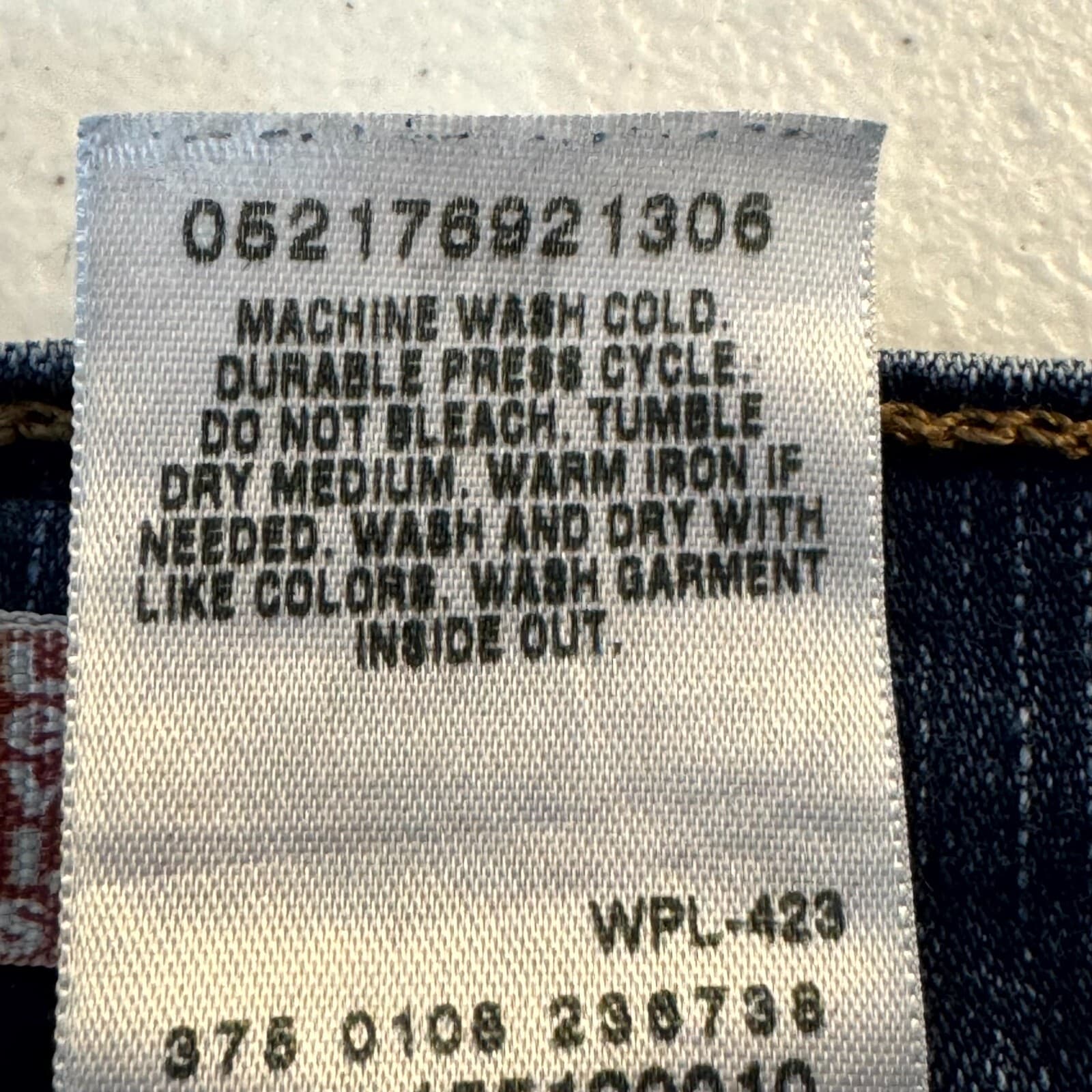 Levi’s 512 Women’s Jeans 4M Blue Denim Mid Rise Straight Slimming - Thumbnail 14