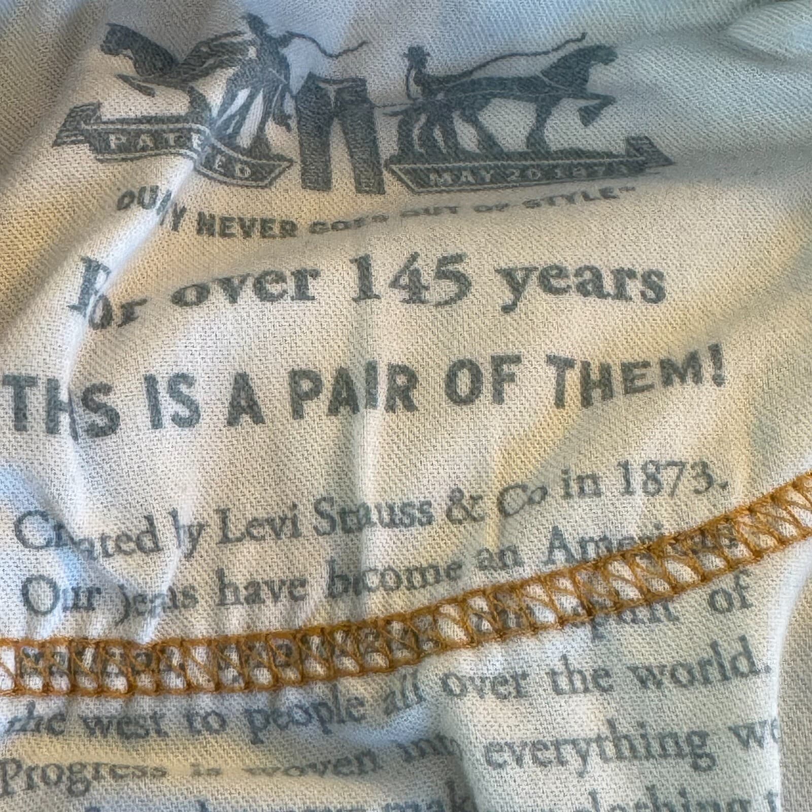 Levi’s 505 Jeans Men’s 40x30 Blue Denim Straight Leg Mid Rise Stretch - Thumbnail 11