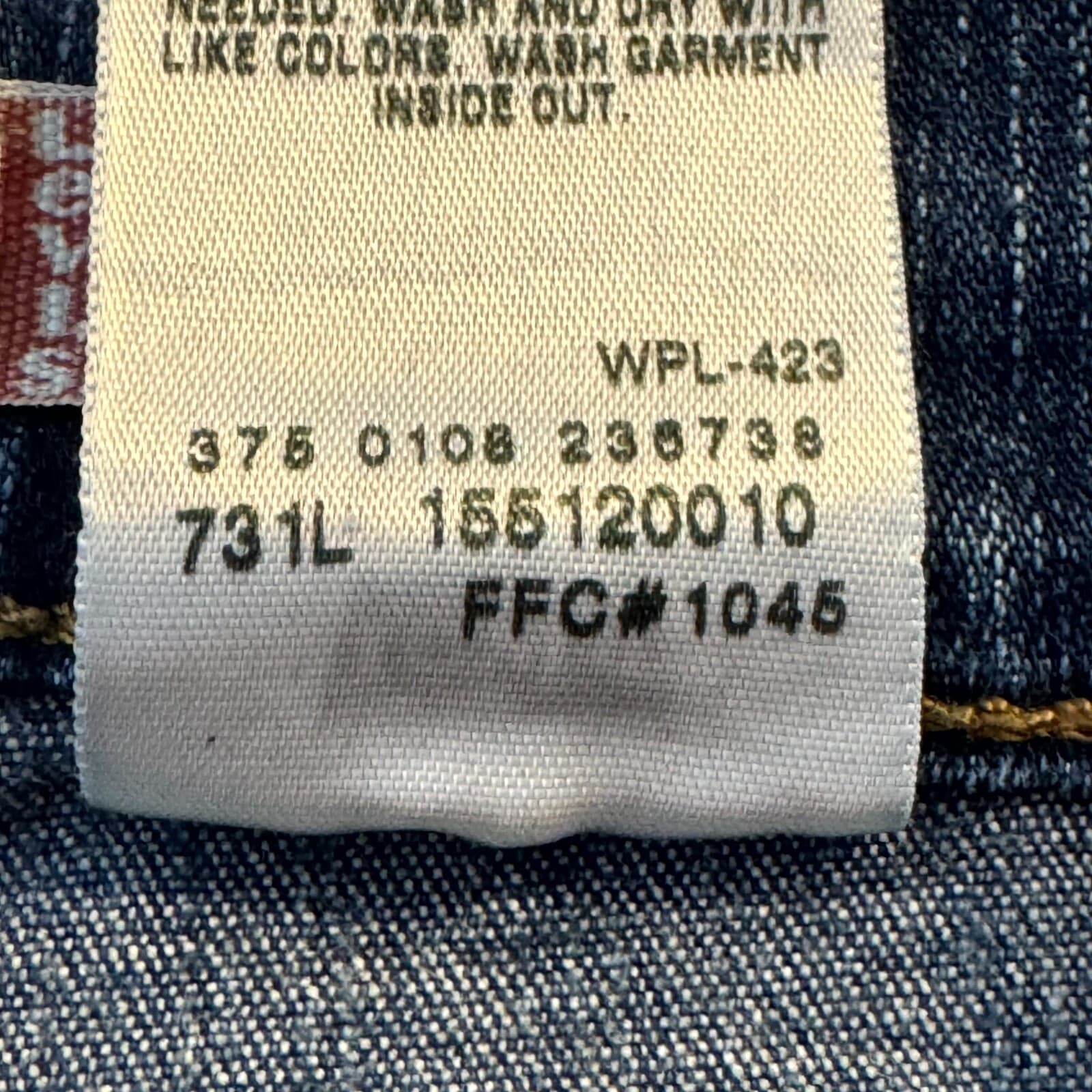 Levi’s 512 Women’s Jeans 4M Blue Denim Mid Rise Straight Slimming - Thumbnail 15