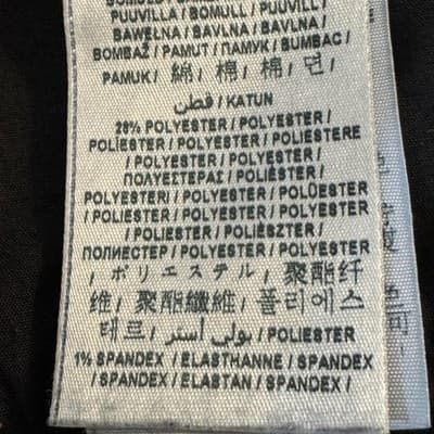 Guess Jeans Mens 38x29 (38x30) Black Regular Straight Crescent Fit Stretch Denim - Thumbnail 7