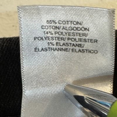 Lucky Brand 410 Jeans Mens 40x33 (40x34) Black Stretch Athletic Straight Denim - Thumbnail 6