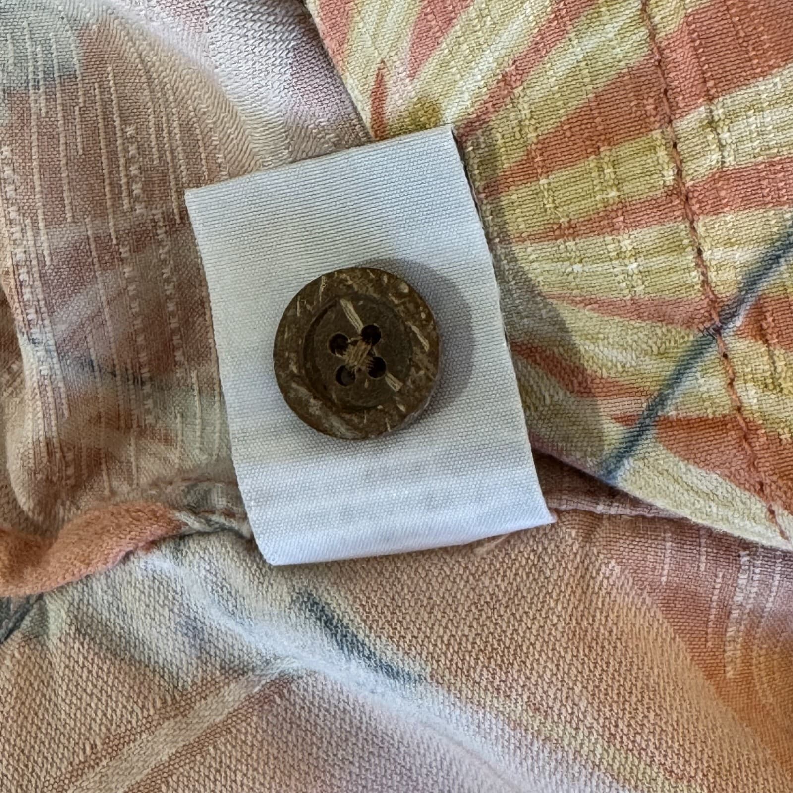 Tommy Bahama Shirt Men’s XL Silk Orange Floral Print Casual Short Sleeve Button - Thumbnail 15