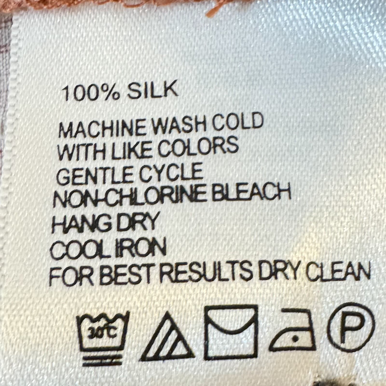 Tommy Bahama Shirt Men’s Large Orange Silk Tropical Floral Print Short Sleeve - Thumbnail 14