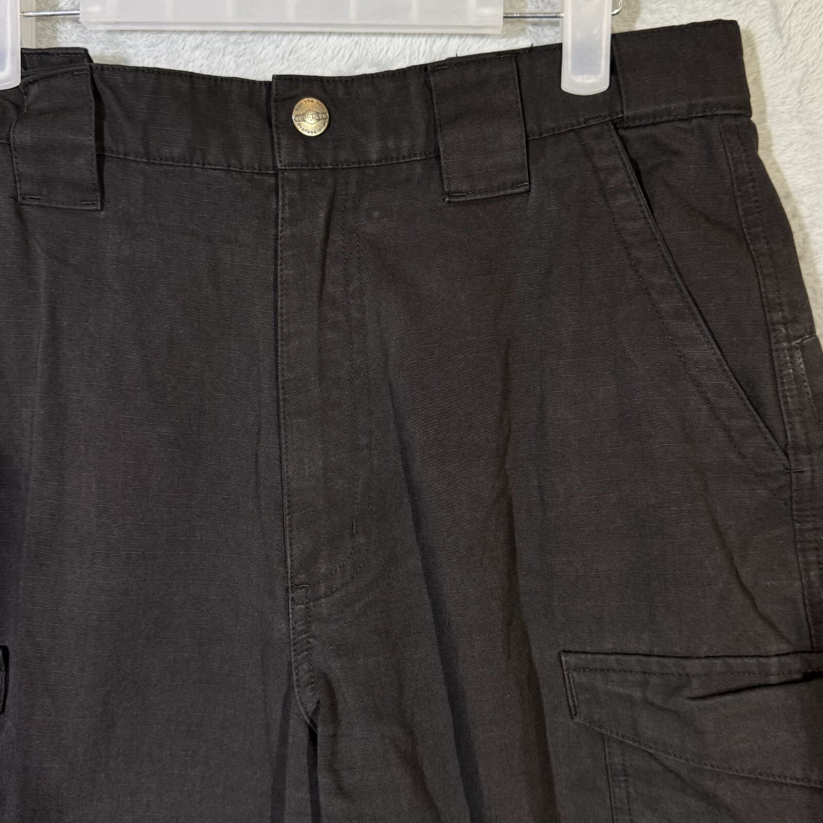 Tru-Spec Pants Men’s 32X32 Black Tactical Cargo Cotton High-Rise Straight Leg - Thumbnail 4