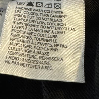 Lucky Brand 410 Jeans Mens 40x33 (40x34) Black Stretch Athletic Straight Denim - Thumbnail 7