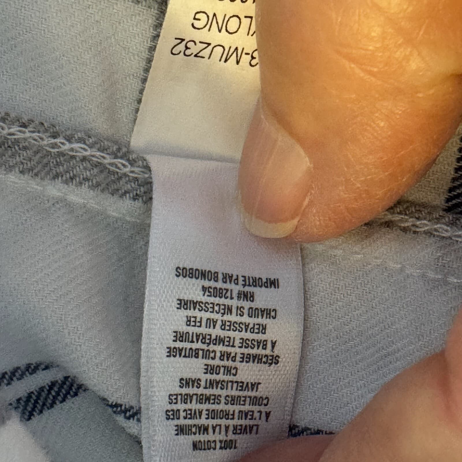 Bonobos Men’s 2XL White & Navy Plaid Cotton Button-Up Shirt – Regular Fit, M466 - Thumbnail 14