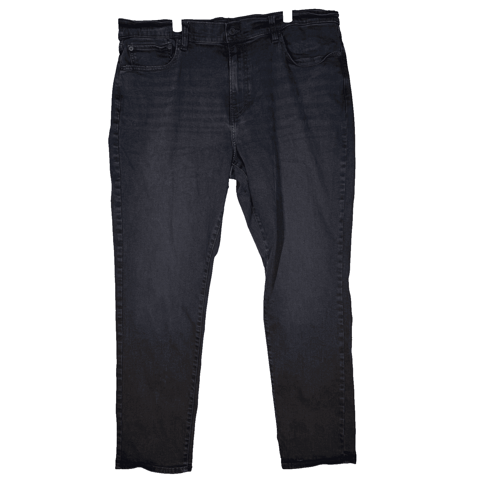 Lucky Brand 410 Jeans Mens 40x33 (40x34) Black Stretch Athletic Straight Denim - Image 1