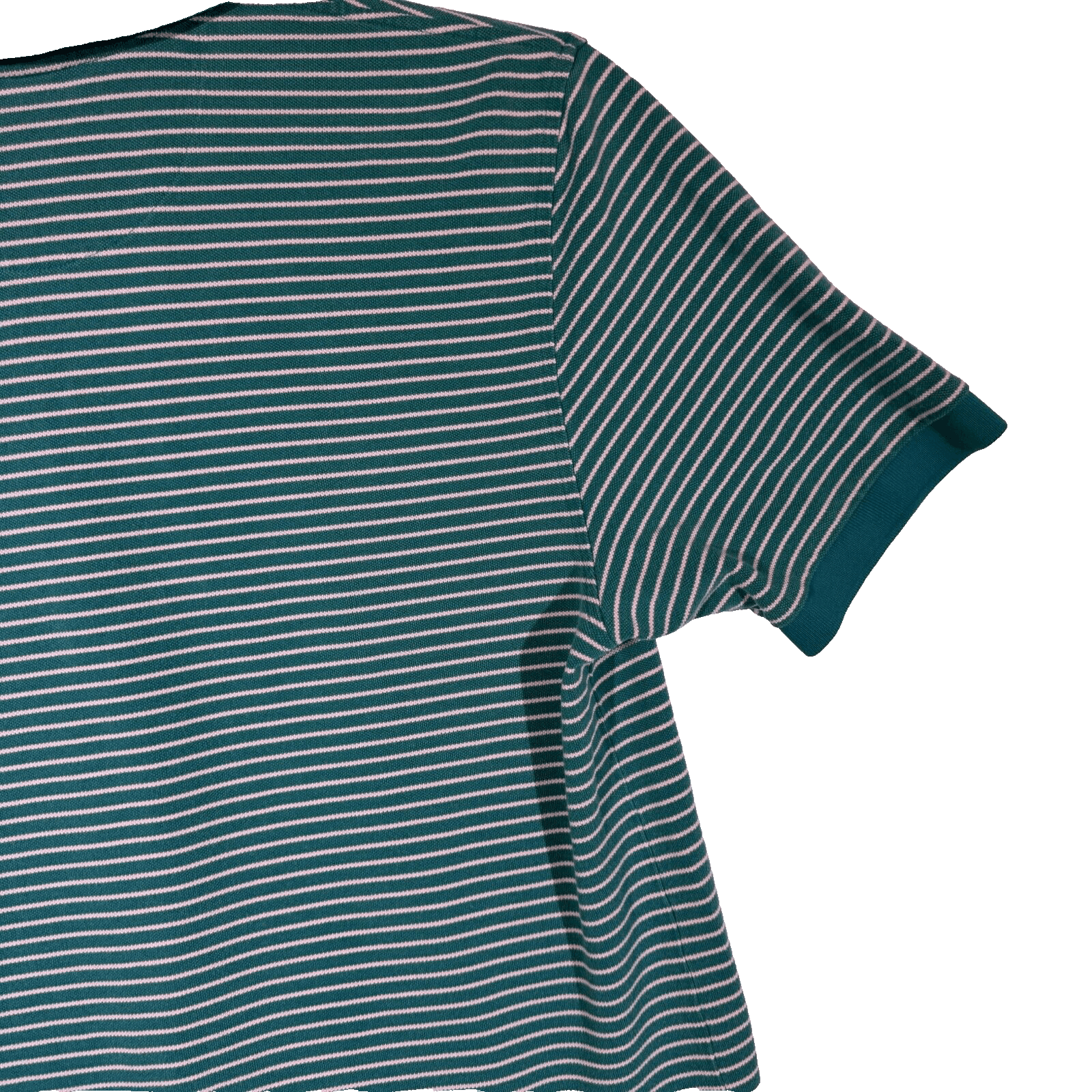 Brooks Brothers 1818 Men's Polo Shirt Large Blue Pink Striped Performance - Thumbnail 12